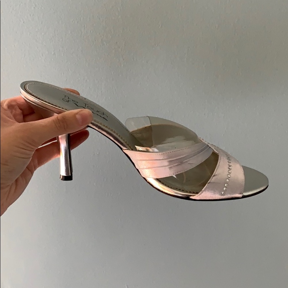 Silver heels